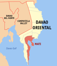 davao oriental geographic location